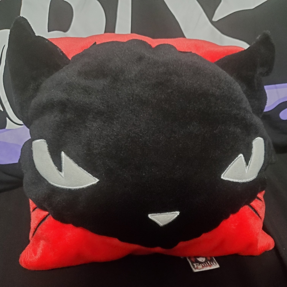Emily the Strange Cat Pillow